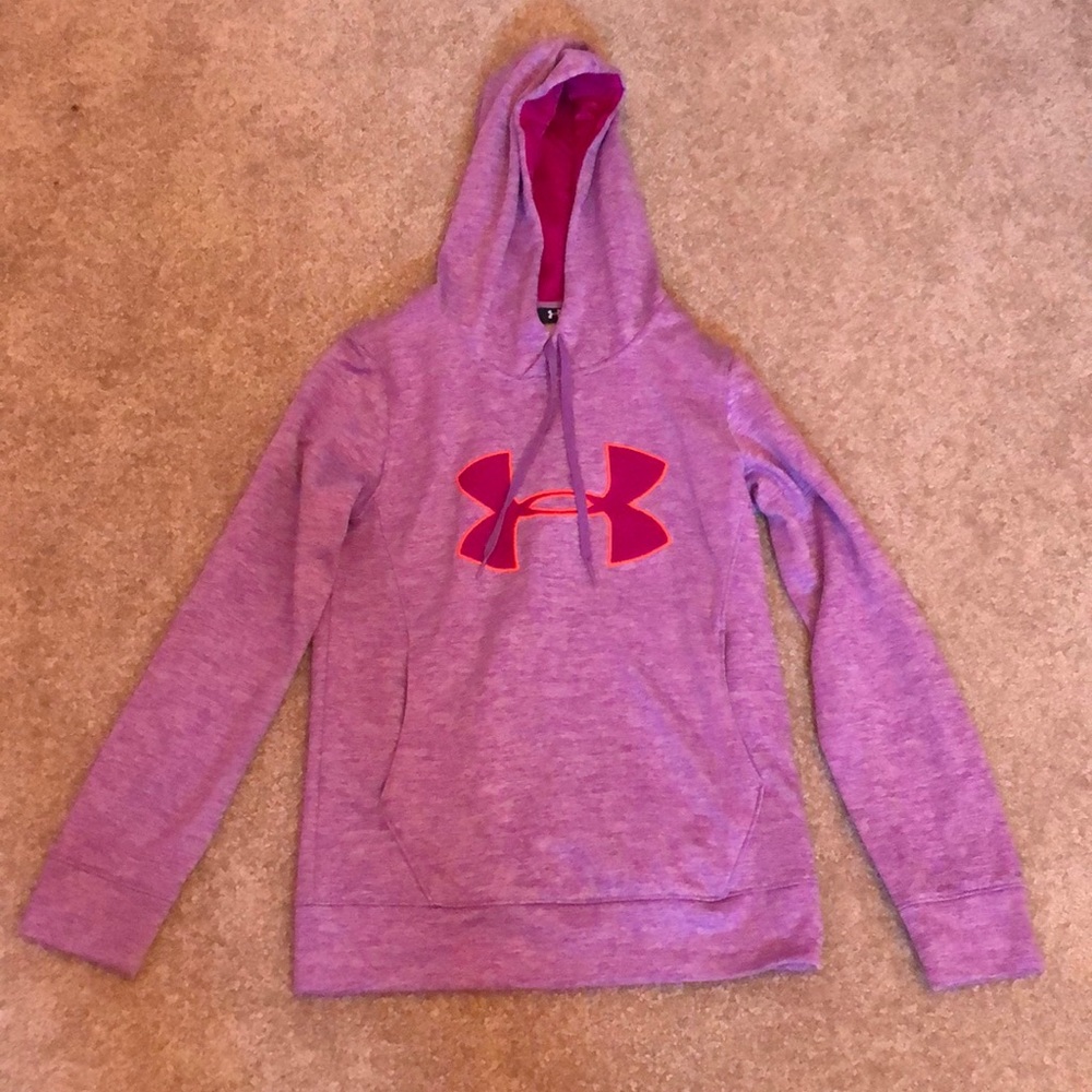 Purple Under Armour Hoodie